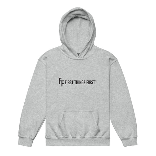 KIDS First Thingz First Hoodie by Katie Van Slyke - Sport Grey