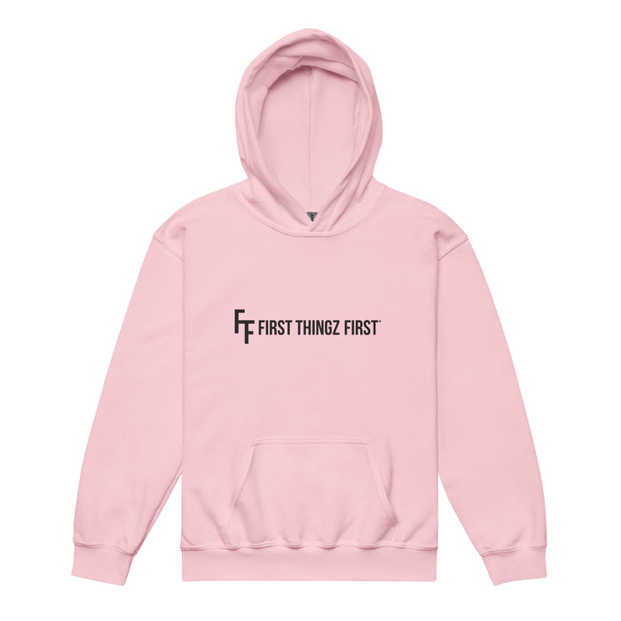 KIDS First Thingz First Hoodie by Katie Van Slyke - Light Pink