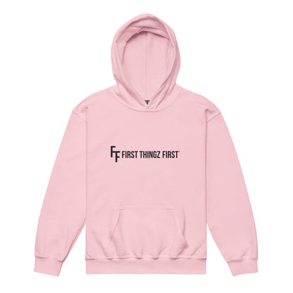 KIDS First Thingz First Hoodie by Katie Van Slyke - Light Pink