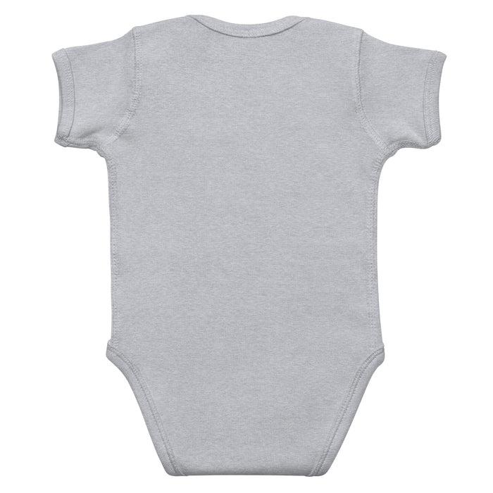 KIDS Gidget and Ginny Onesie by Katie Van Slyke - Heather back