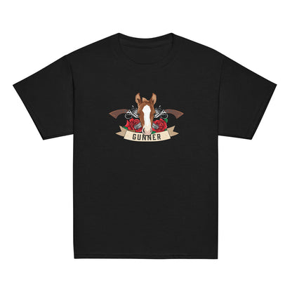 kids-gunner-t-shirt-by-katie-van-slyke-black
