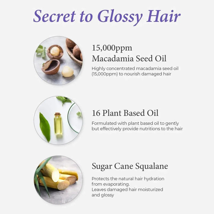 KUNDAL Macadamia Ultra Hair Serum Cherry Blossom 100ml KUNDAL Hair Care