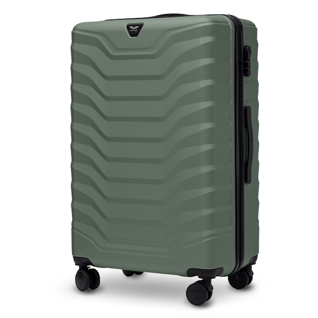 Large suitcase Wings PEAFOWL 2.0 28" ARMY GREEN