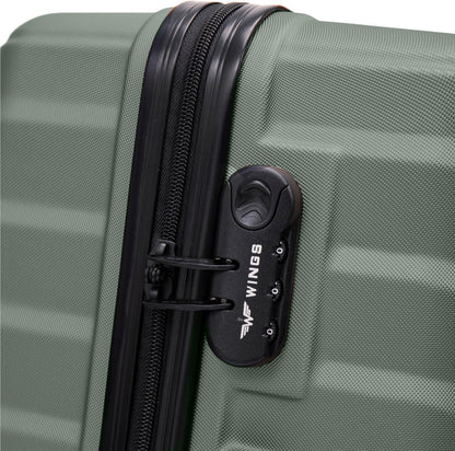 Large suitcase Wings PEAFOWL 2.0 28" ARMY GREEN