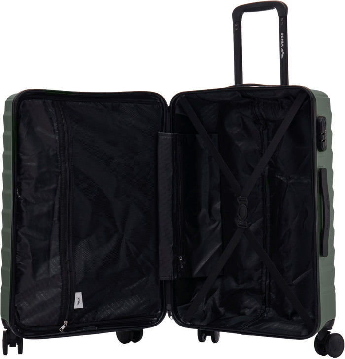 Large suitcase Wings PEAFOWL 2.0 28" ARMY GREEN