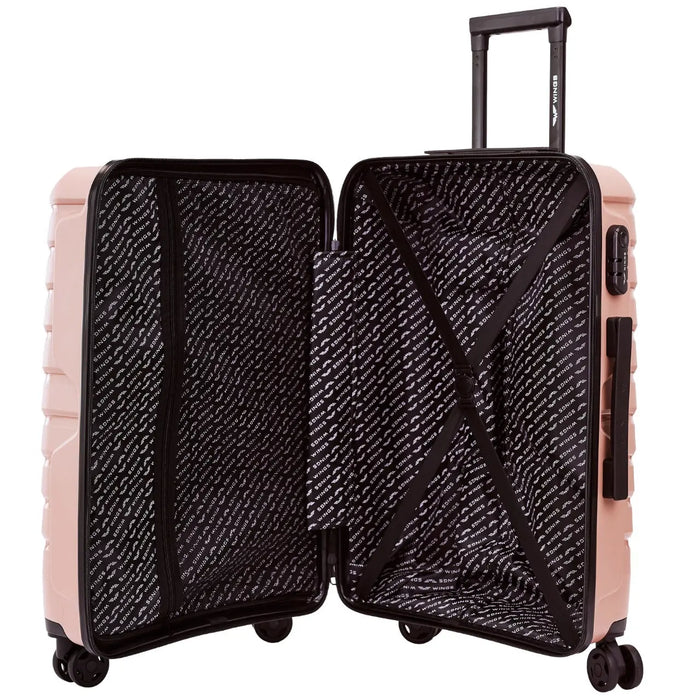 Walizka średnia Wings PHOENIX 2.0 polipropylen 24" ROSE GOLD PHOENIX COLLECTION