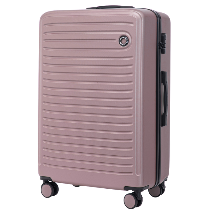 Large WINGS ABS+ COOT 28" Rose Gold Suitcase