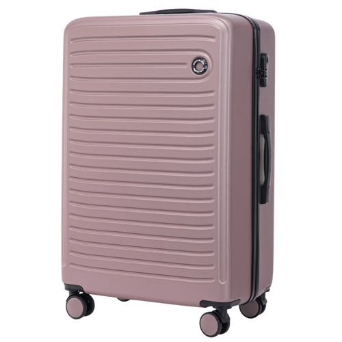 Large WINGS ABS+ COOT 28" Rose Gold Suitcase