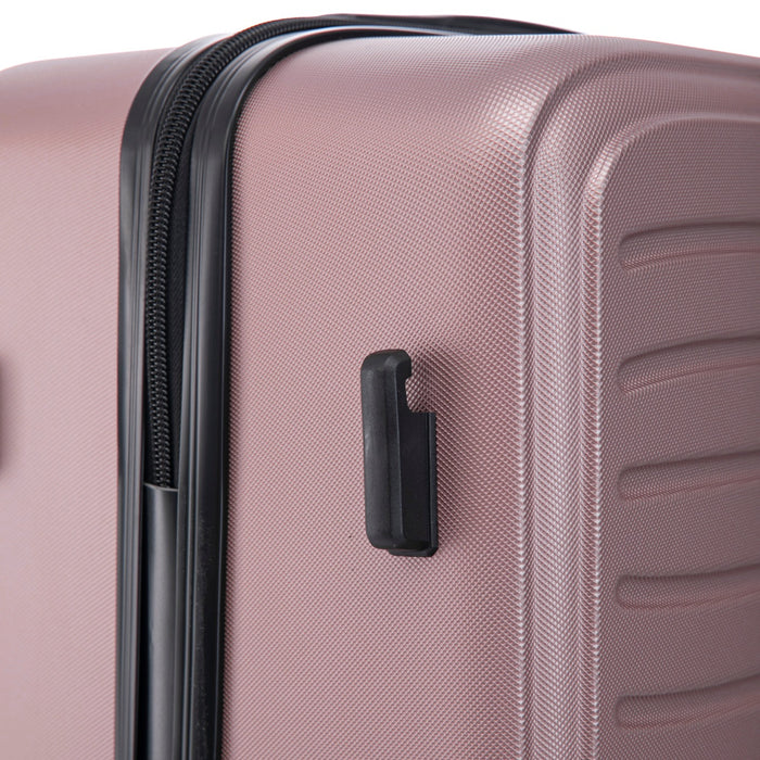 Large WINGS ABS+ COOT 28" Rose Gold Suitcase
