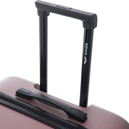 Large WINGS ABS+ COOT 28" Rose Gold Suitcase
