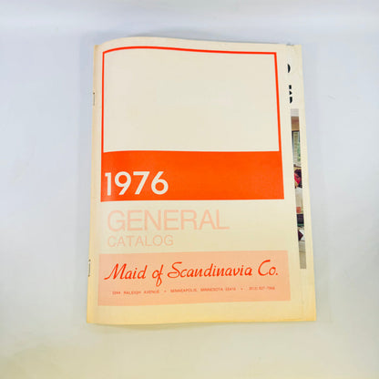 Maid of Scandinavia Co. 1976 General Catalog Minneapolis with Original Mailing Cover