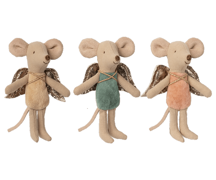 Maileg Fairy Mice, Little Brother/Sister - Assorted