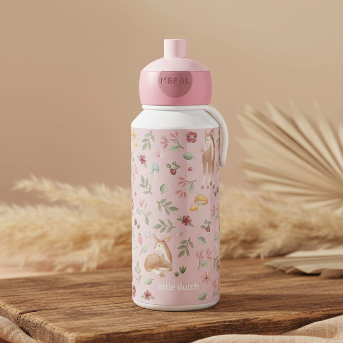 Mepal Campus Pop-up Trinkflasche Fairy Garden mit 400 ml Volumen