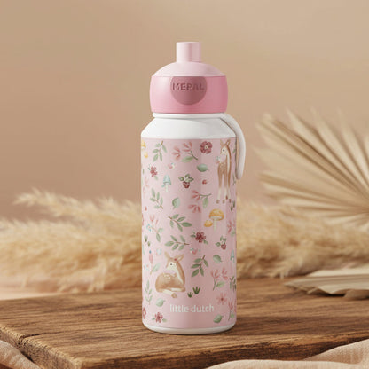 Mepal Campus Pop-up Trinkflasche Fairy Garden mit 400 ml Volumen