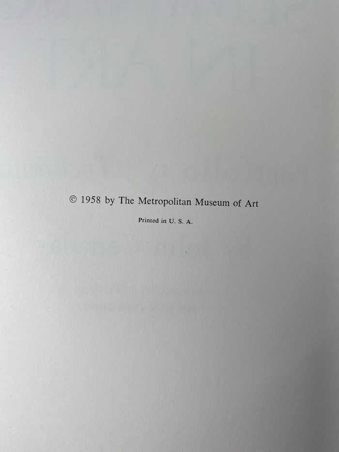 Metropolitan Seminars in Art by John Canaday Portfolio 9-Tempera and Oil 1958