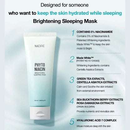 NACIFIC Phyto Niacin Night Brightening Set Nacific Routines & Sets