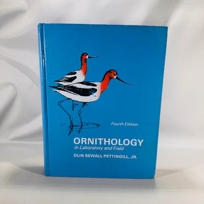 Natural History & Ornithology — Ornithology in Laboratory and Field (1970, Fourth Edition) — Olin Sewall Pettingill Jr. | Illustrated Hardcover, Natural History