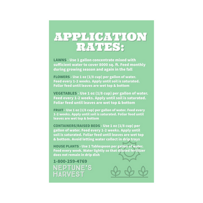 Neptune's Harvest Seaweed Plant Food 2-4-1 - Pittsboro Feed