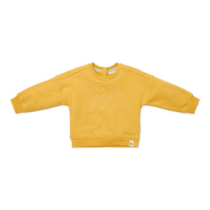 Pullover Mustard Yellow von Little Dutch – Produktansicht