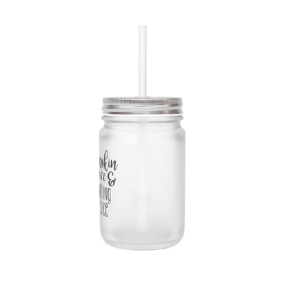 Pumpkin Spice Mason Jar