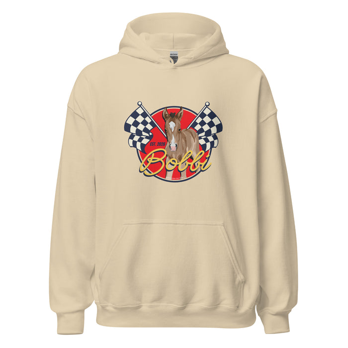 Racer Bobbi Hoodie by Katie Van Slyke - Sand