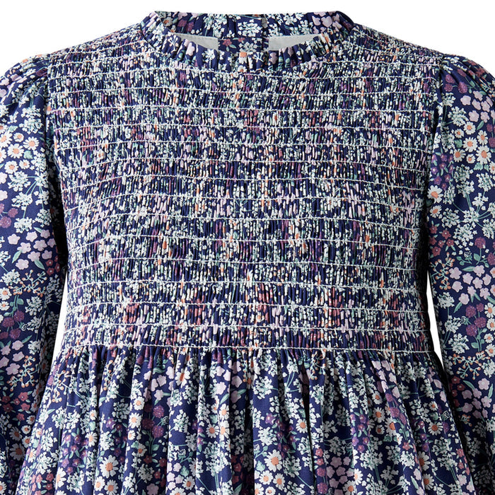 Rachel Riley Wild Floral Ruched Dress