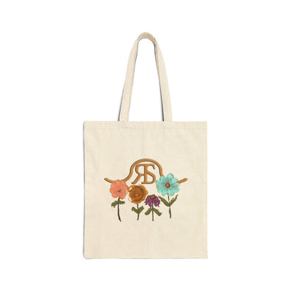RS Blooms Tote Bag by Terri Van Slyke - Front