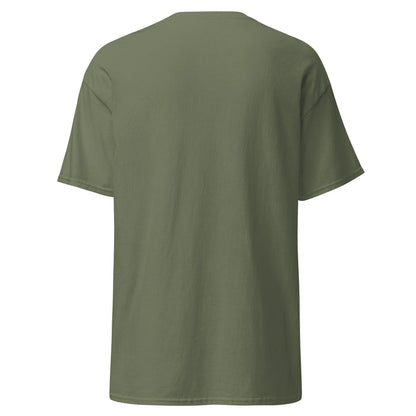 Seven T-Shirt by Katie Van Slyke - Military Green back