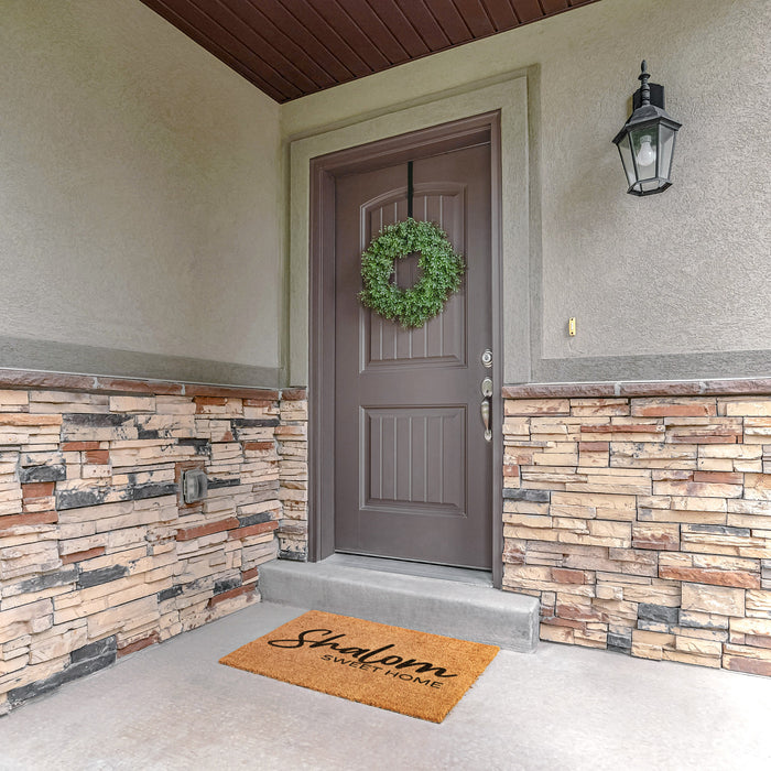 Shalom Sweet Home Doormat teelaunch