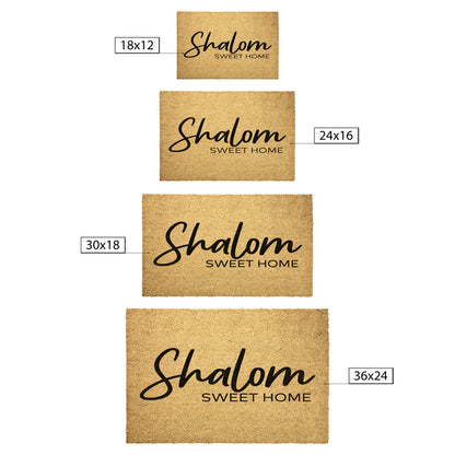 Shalom Sweet Home Doormat teelaunch