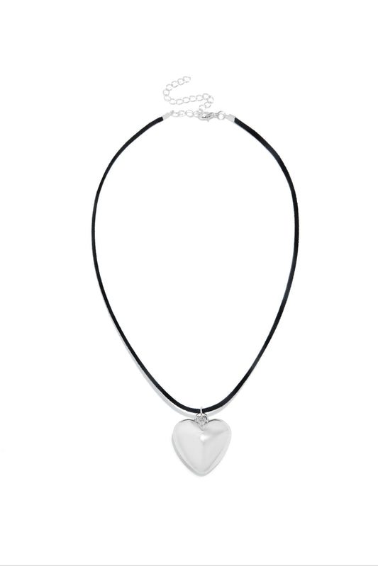 Love Era Heart Necklace - Silver