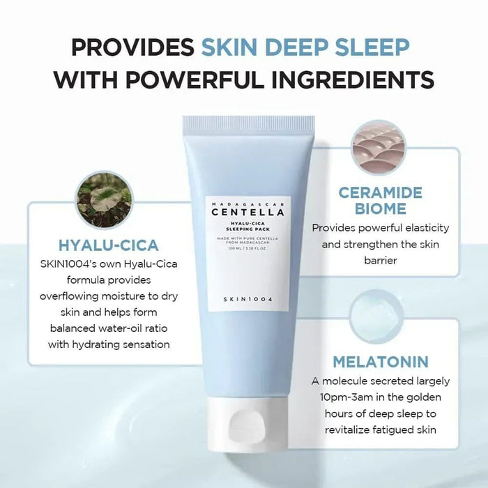 SKIN1004 Madagascar Centella Hyalu-Cica Sleeping Pack (Mini) 30ml SKIN1004 Skin Care