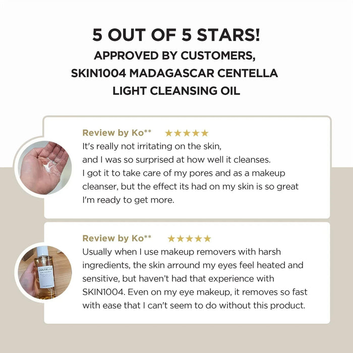 SKIN1004 Madagascar Centella Light Cleansing Oil (Mini) 30ml SKIN1004 Skin Care