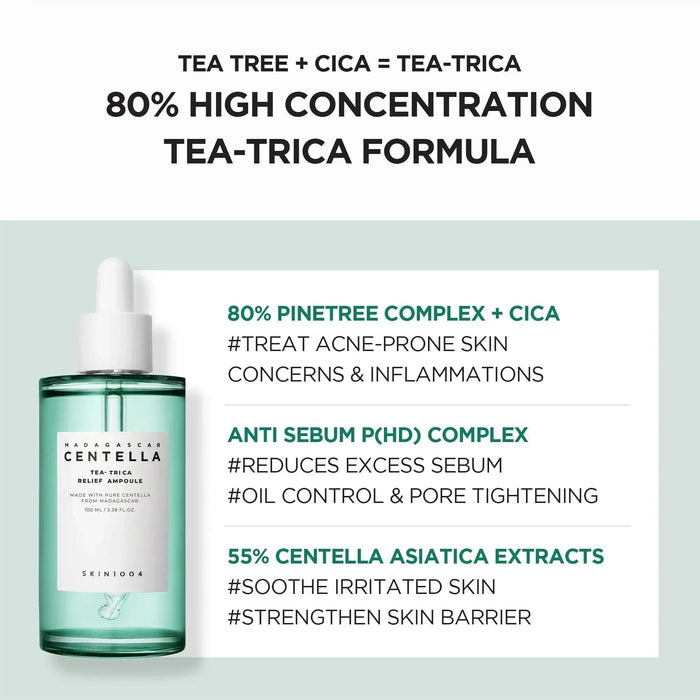 SKIN1004 Madagascar Centella Tea-Trica Relief Ampoule 100ml SKIN1004 Skin Care