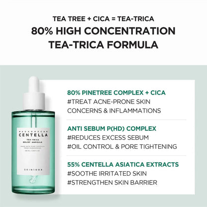SKIN1004 Madagascar Centella Tea-Trica Relief Ampoule 100ml SKIN1004 Skin Care
