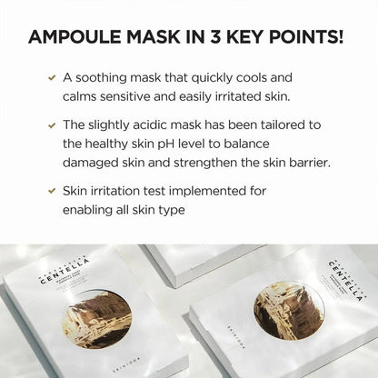 SKIN1004 Madagascar Centella Watergel Sheet Ampoule Mask 25ml x 5EA SKIN1004 Skin Care
