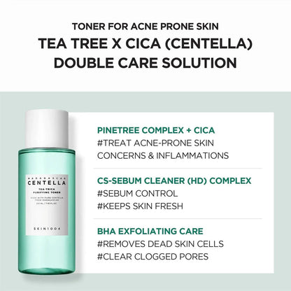 SKIN1004 Tea-Trica Routine for Severe or Mild Acne and Breakouts Prone Skin SKIN1004 Routines & Sets