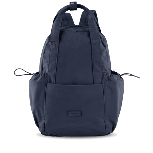Small WINGS SOLENNE 12L backpack for laptop for work and school NAVY BLUE