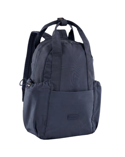 Small WINGS SOLENNE 12L backpack for laptop for work and school NAVY BLUE