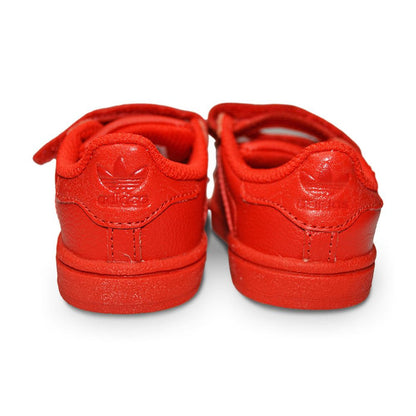 Adidas Superstar CF I UK 4 for toddlers Infants AQ3061 Red