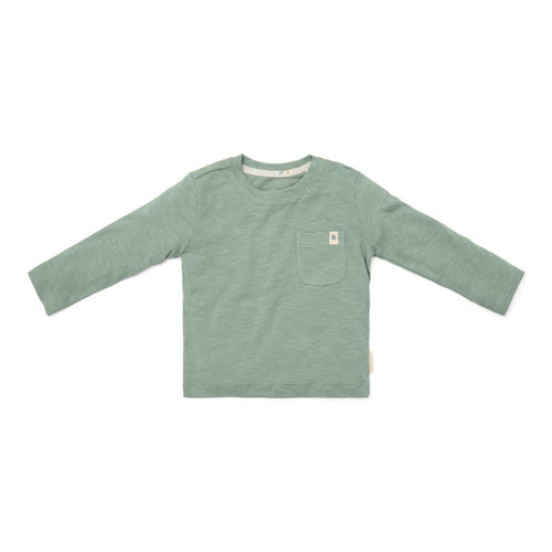 T-Shirt langarm Forest Green | Little Dutch