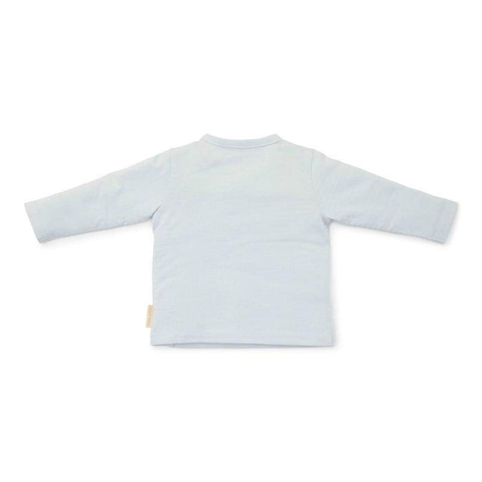 T-Shirt-Wickel langärmlig Baby Blue | Little Dutch