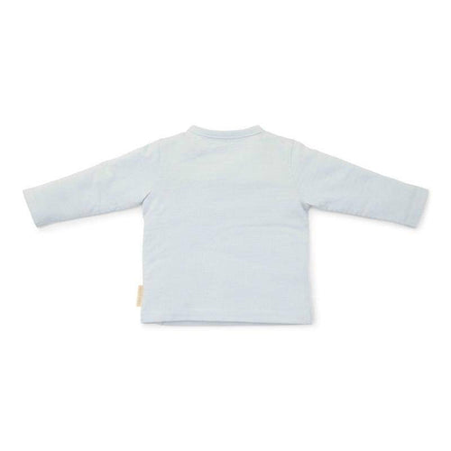 T-Shirt-Wickel langärmlig Baby Blue | Little Dutch