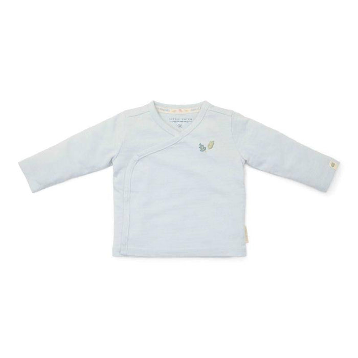 T-Shirt-Wickel langärmlig Baby Blue | Little Dutch