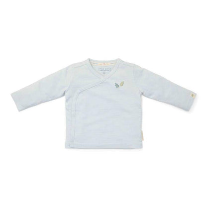 T-Shirt-Wickel langärmlig Baby Blue | Little Dutch