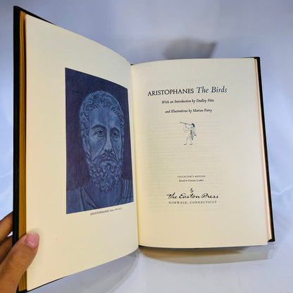 The Birds, The Frogs by Aristophanes introduction by Dudley Fitts 1979 Easton Press part of the 100 Greatest Books