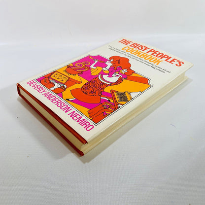 The Busy People's Cookbook by Beverly Anderson Nemiro 1971  Vintage Cookbook