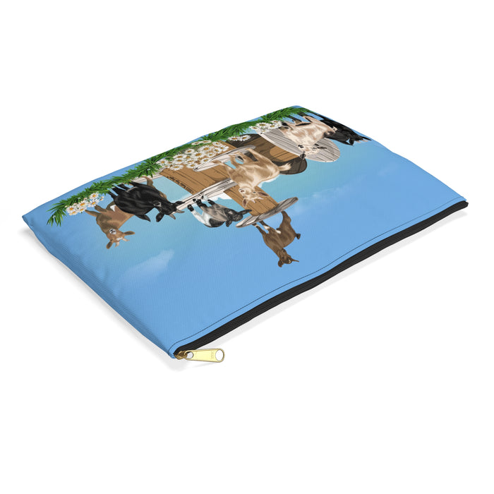 New Goat Crew Accessory Pouch by Katie Van Slyke™ side
