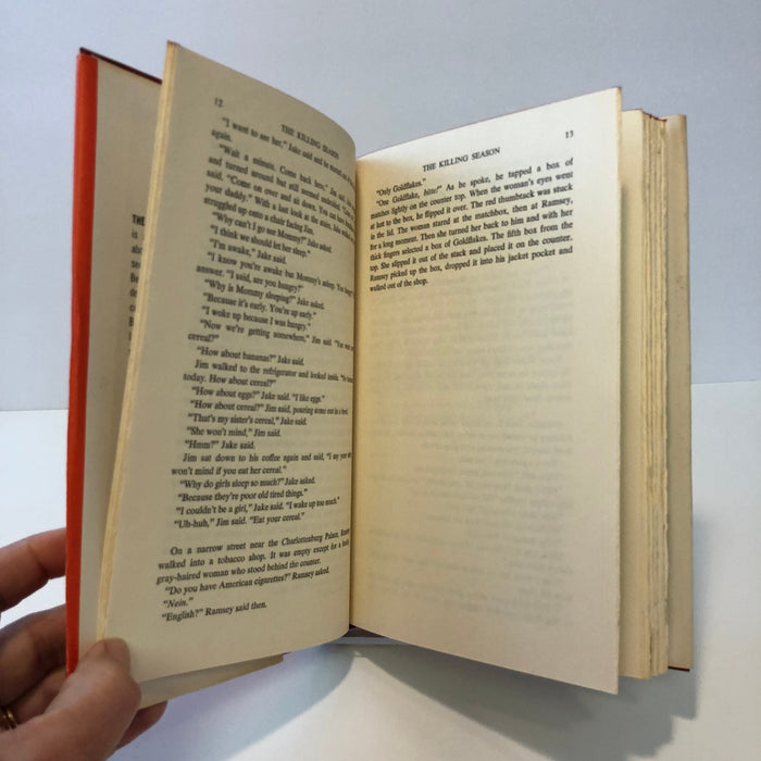 The Killing Season by John Redgate 1967 With Original Dust Jacket