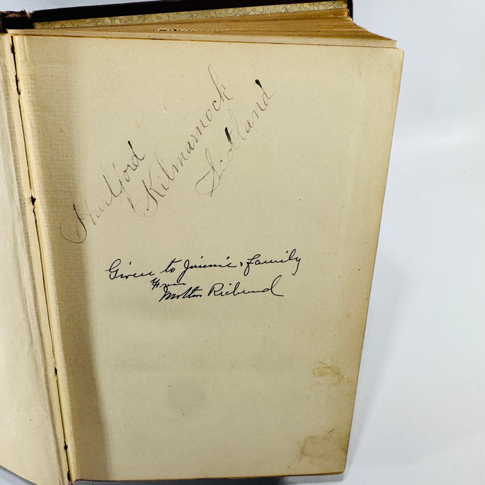 The Kilmarnock Edition of the Poetical Works of Robert Burns 1896 Tenth Edition Edinburgh Glasgow